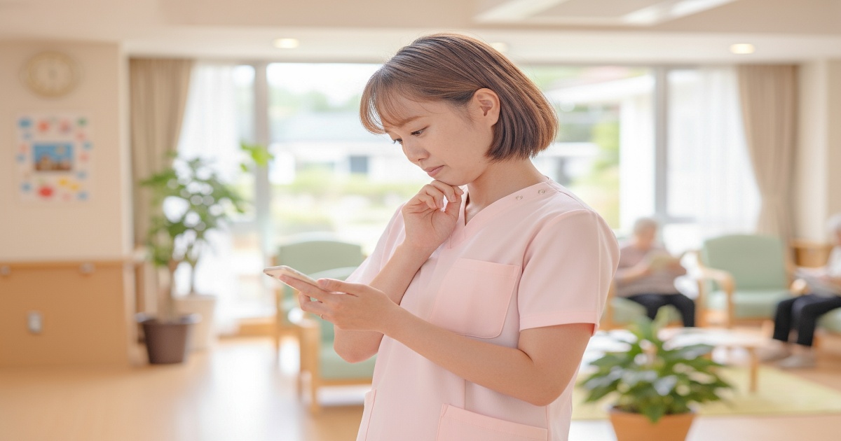 転職活動の準備を始める女性看護師のイメージ